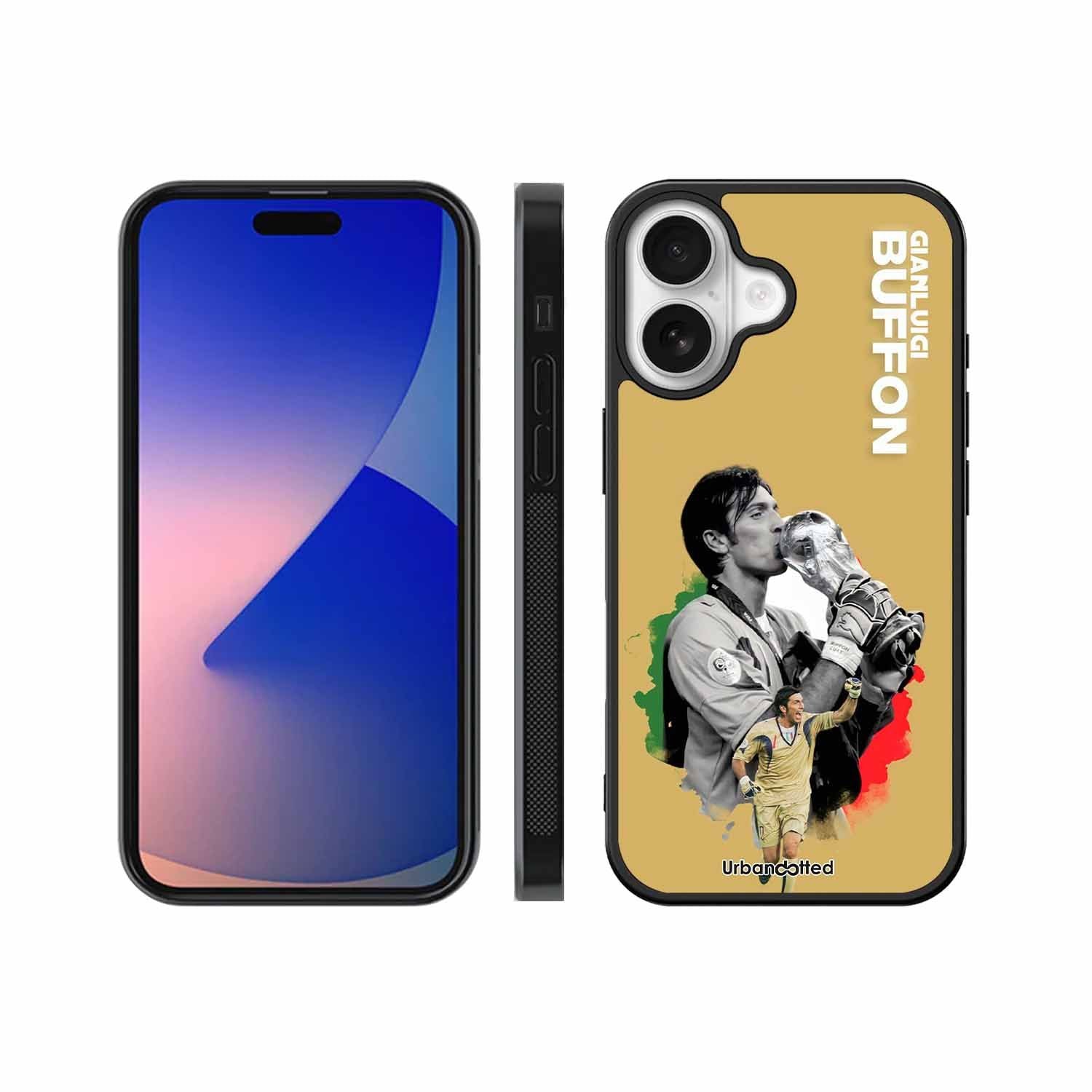 Gianluigi Buffon Legend Glass Case For iPhone 17