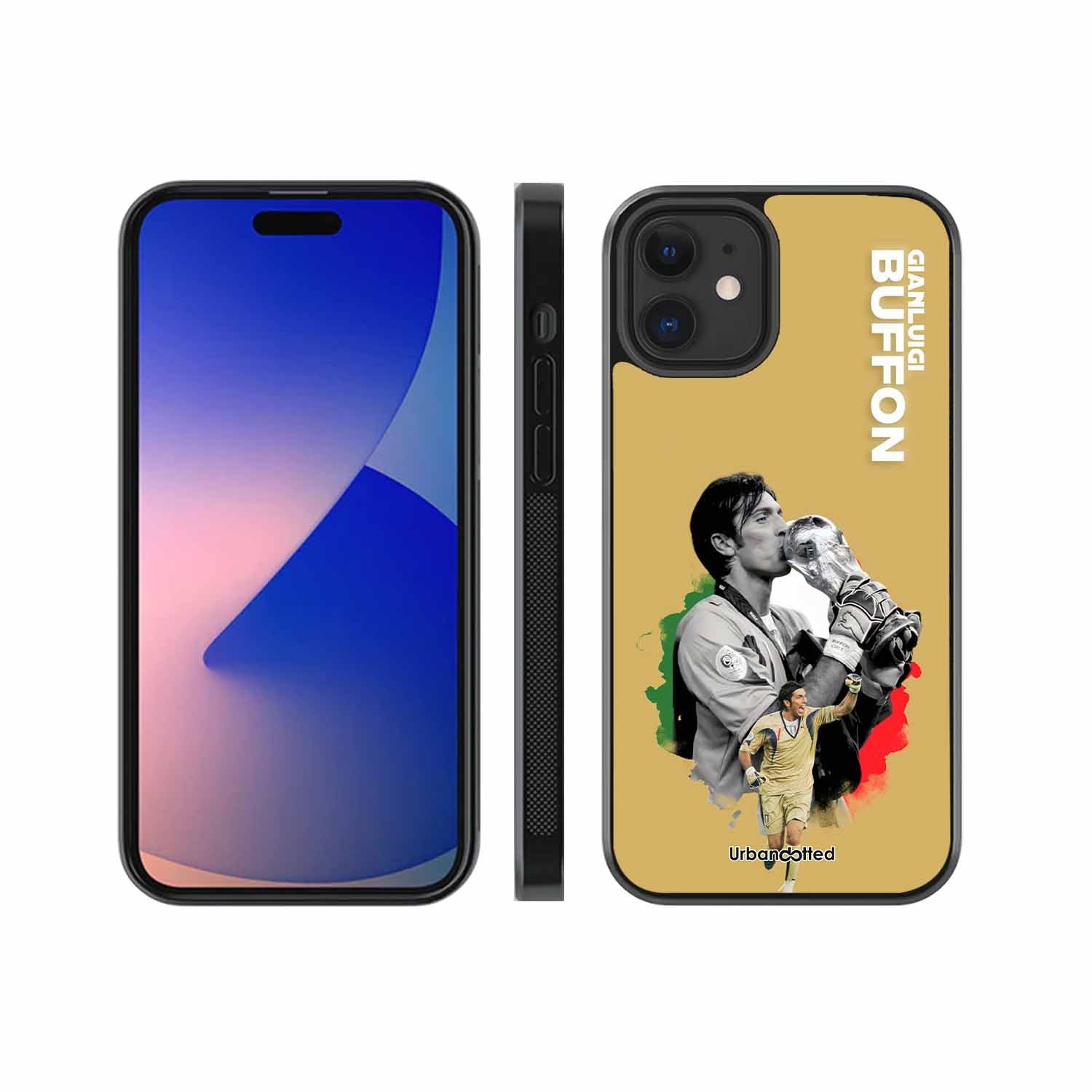 Gianluigi Buffon Legend Glass Case For iPhone 12 Mini