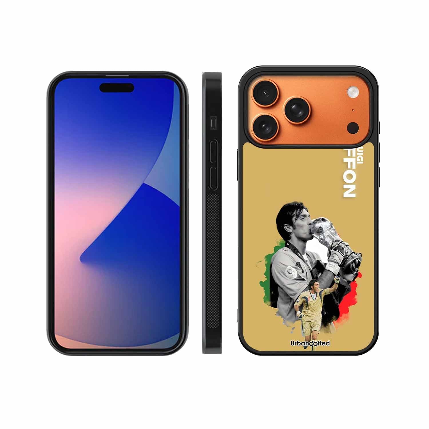 Gianluigi Buffon Legend Glass Case For iPhone 17 Pro Max