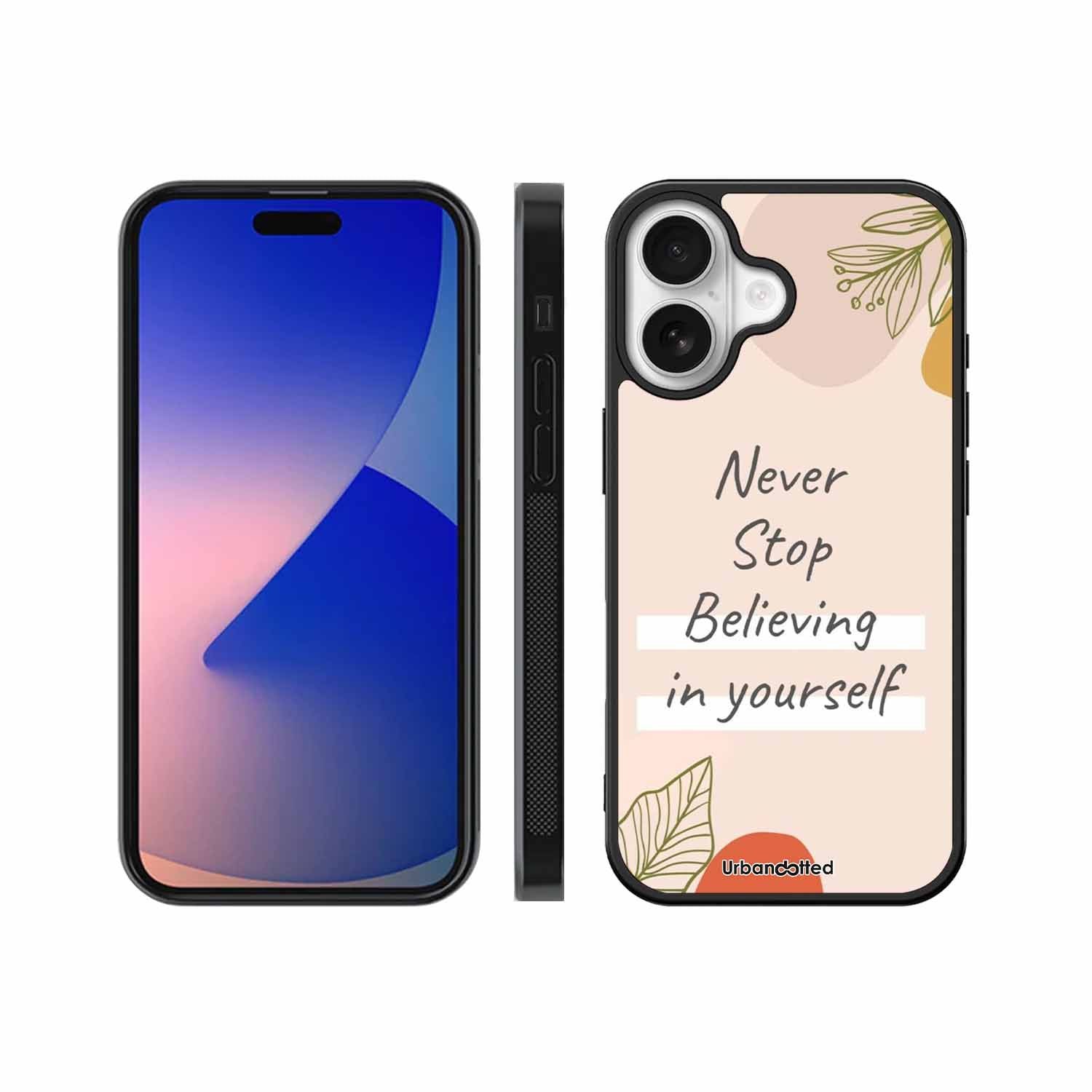 Believe in Yourself Glass Case For iPhone 17