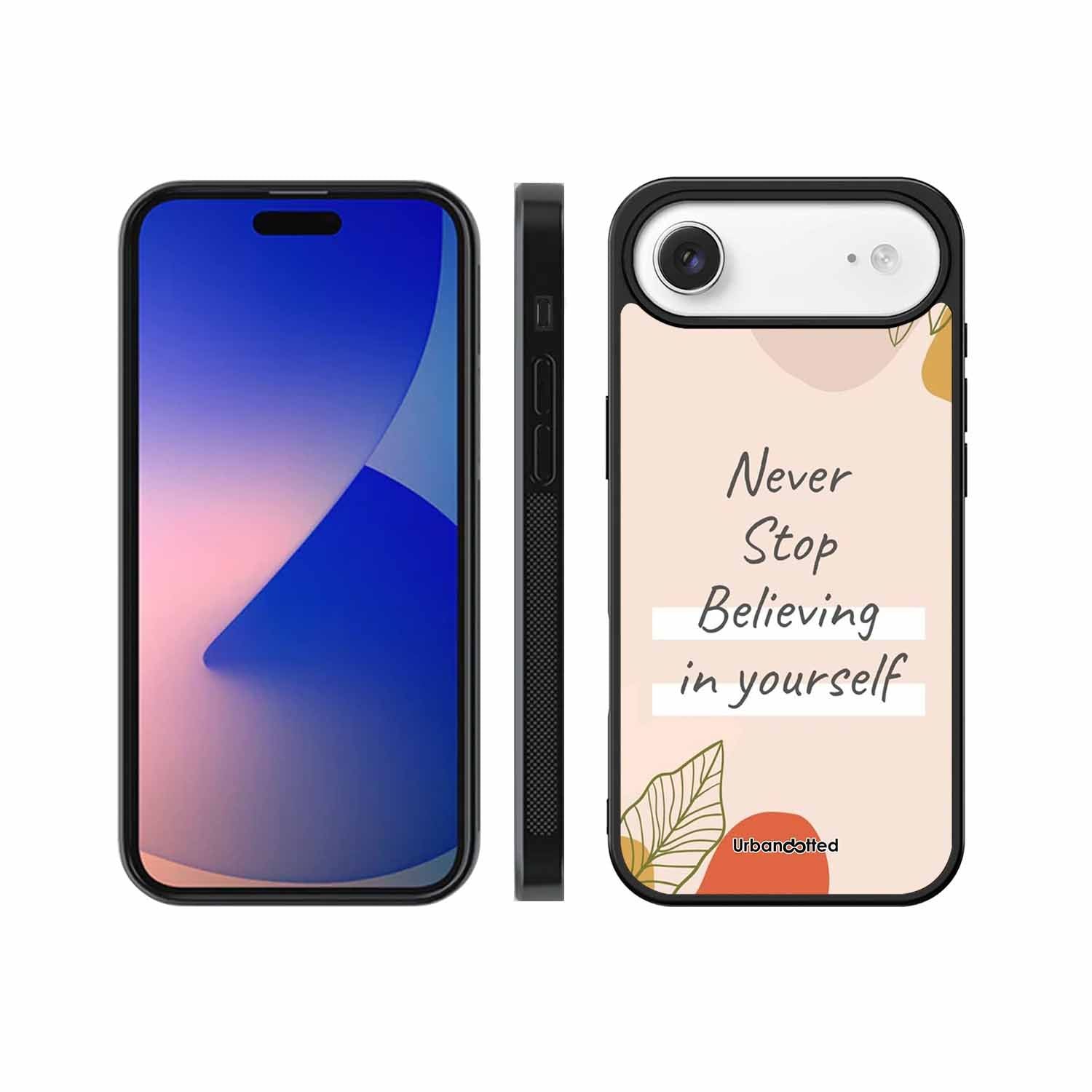 Believe in Yourself Glass Case For iPhone Air