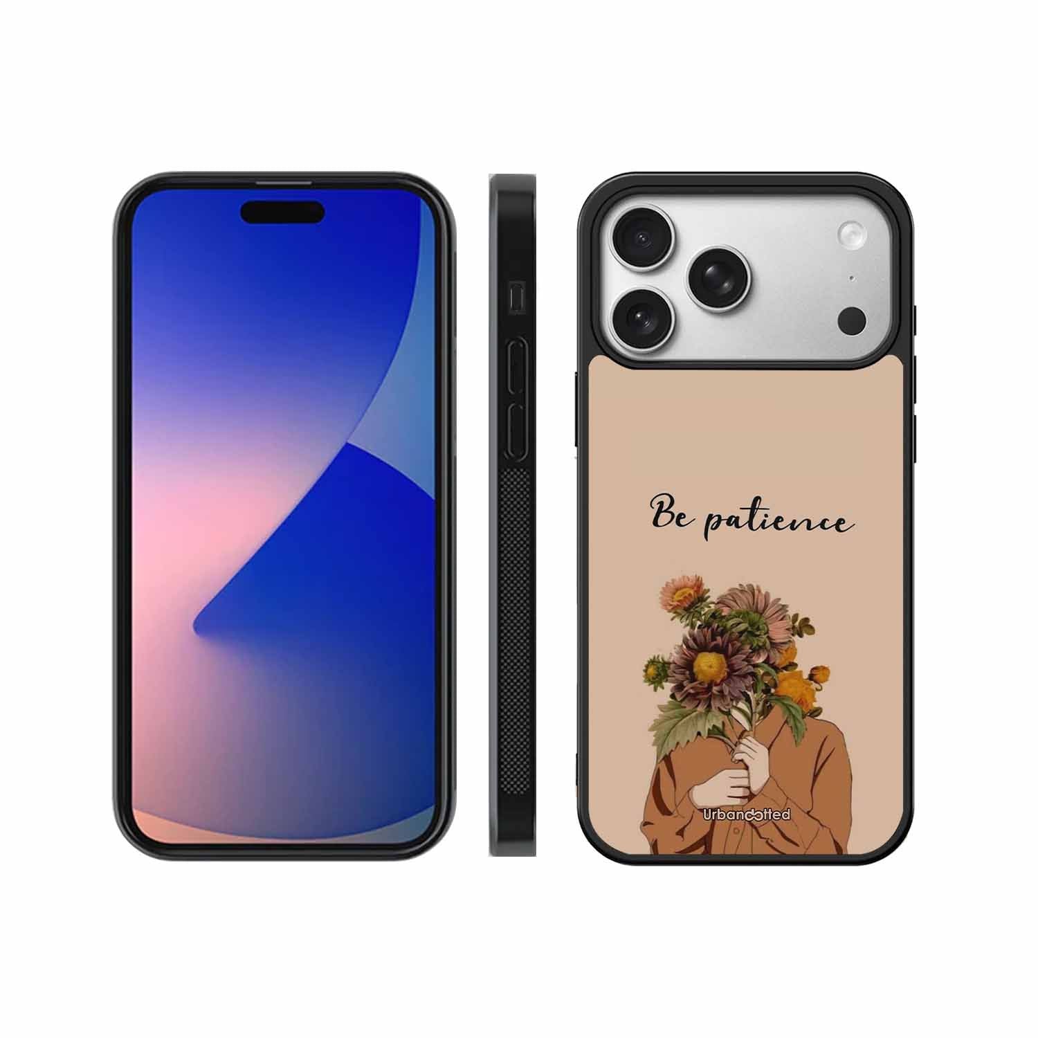 Gentle Bloom Patience Glass Case For iPhone 17 Pro
