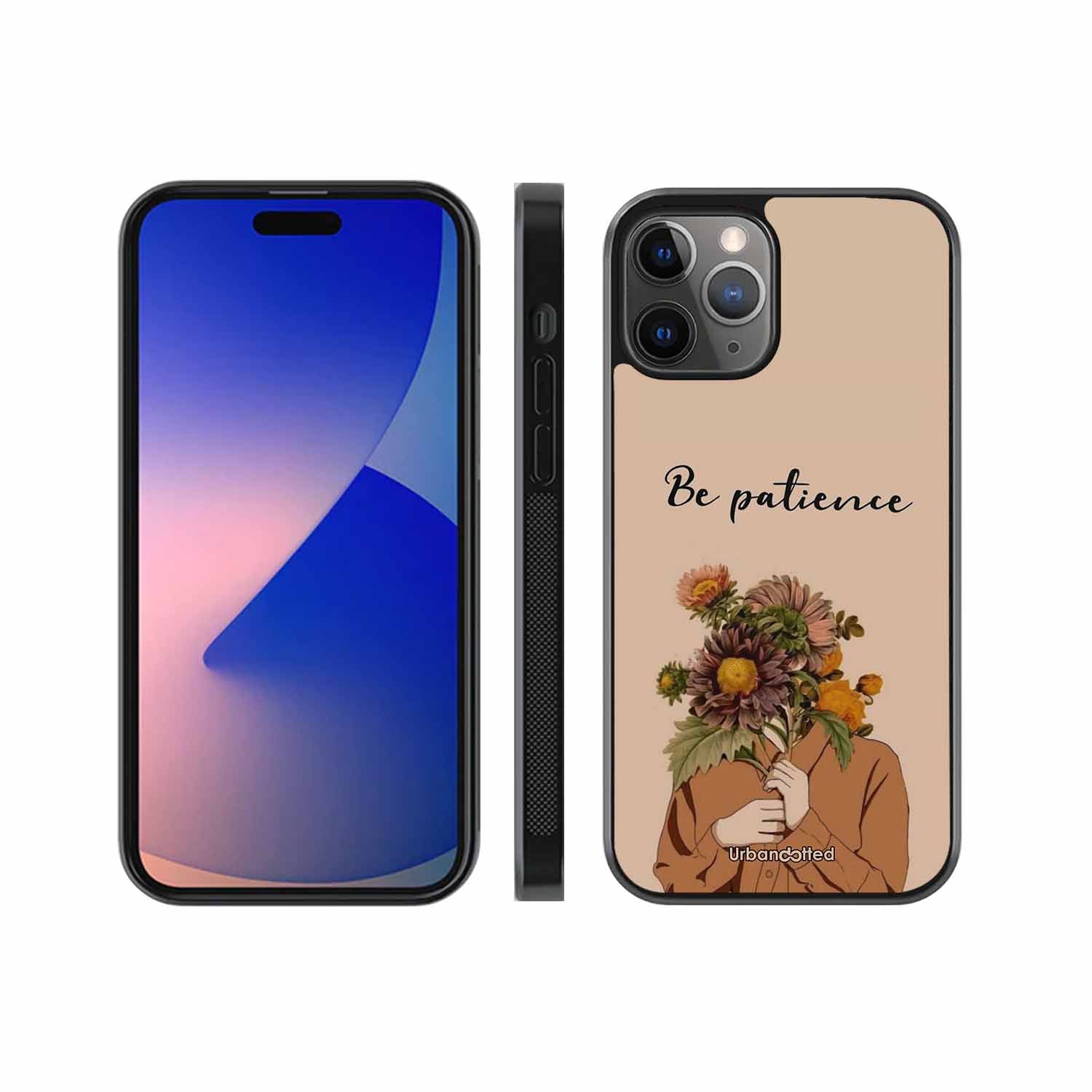 Gentle Bloom Patience Glass Case For iPhone 11 Pro Max