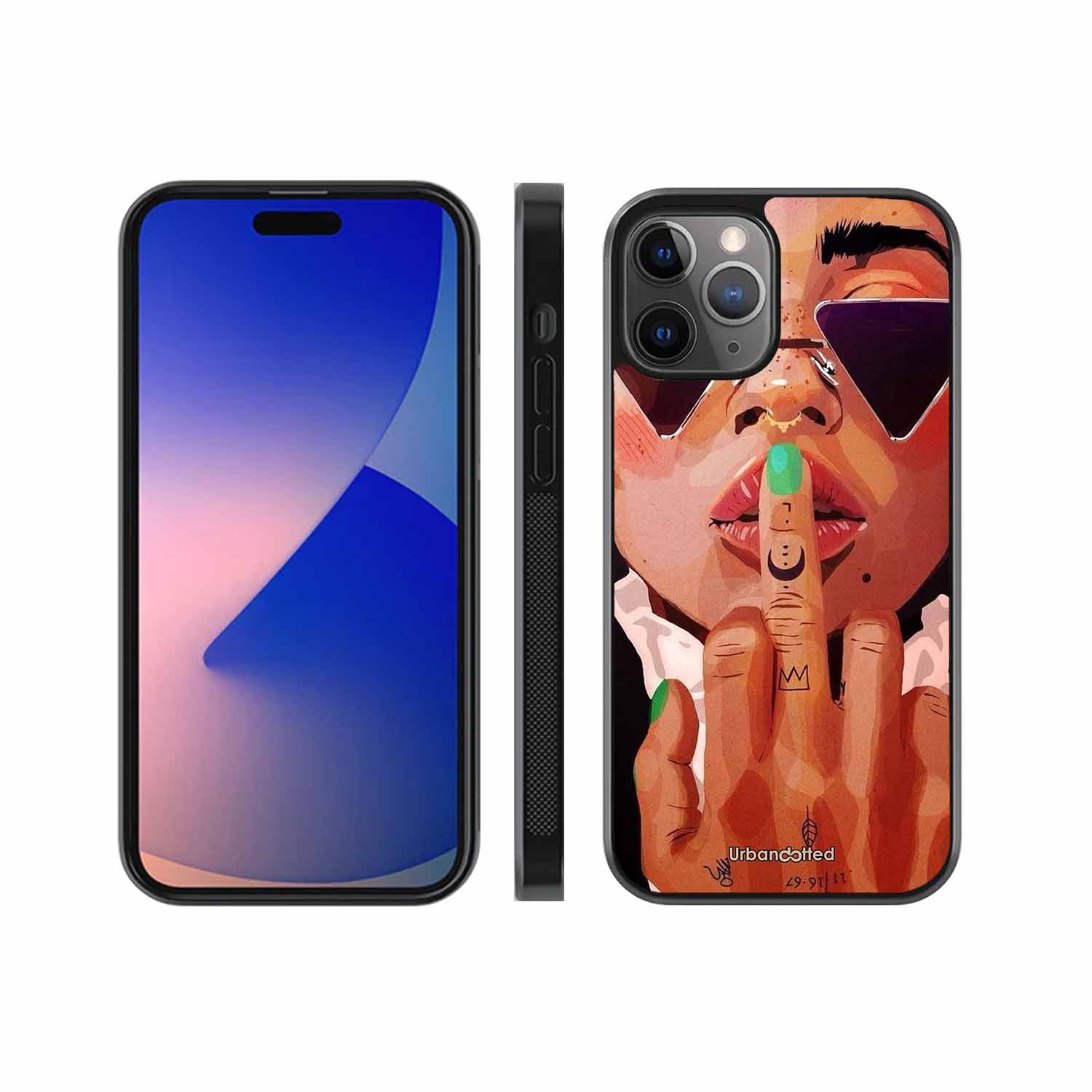 Unfiltered Attitude Glass Case For iPhone 11 Pro Max