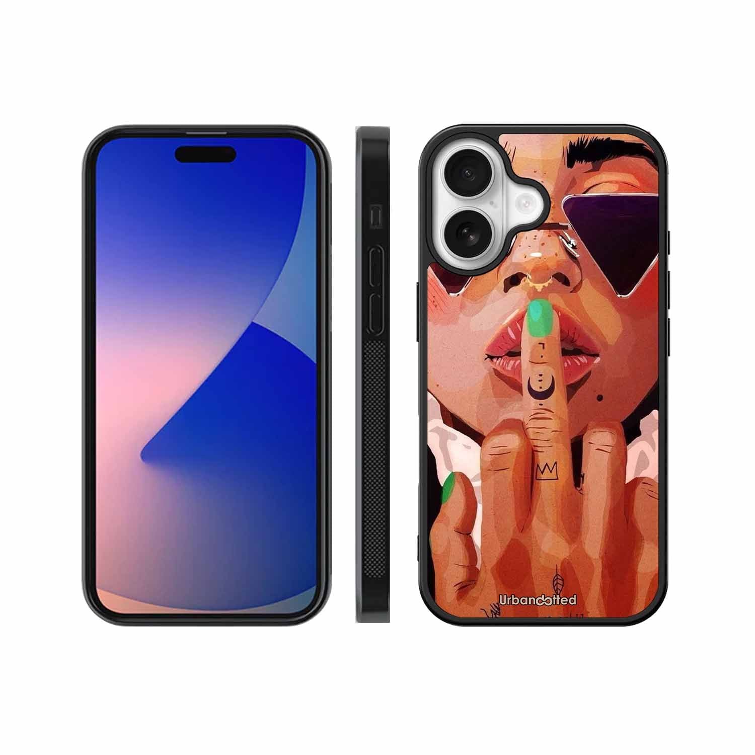 Unfiltered Attitude Glass Case For iPhone 17