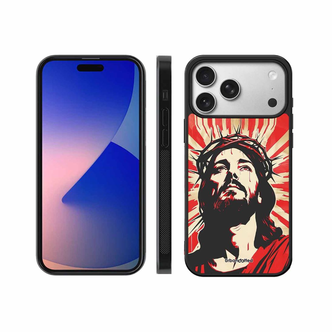 Spiritual Art Glass Case For iPhone 17 Pro