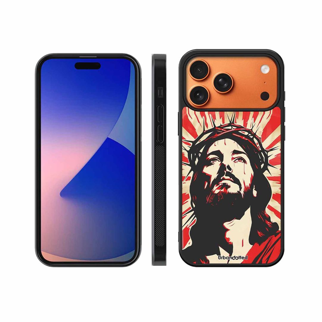 Spiritual Art Glass Case For iPhone 17 Pro Max