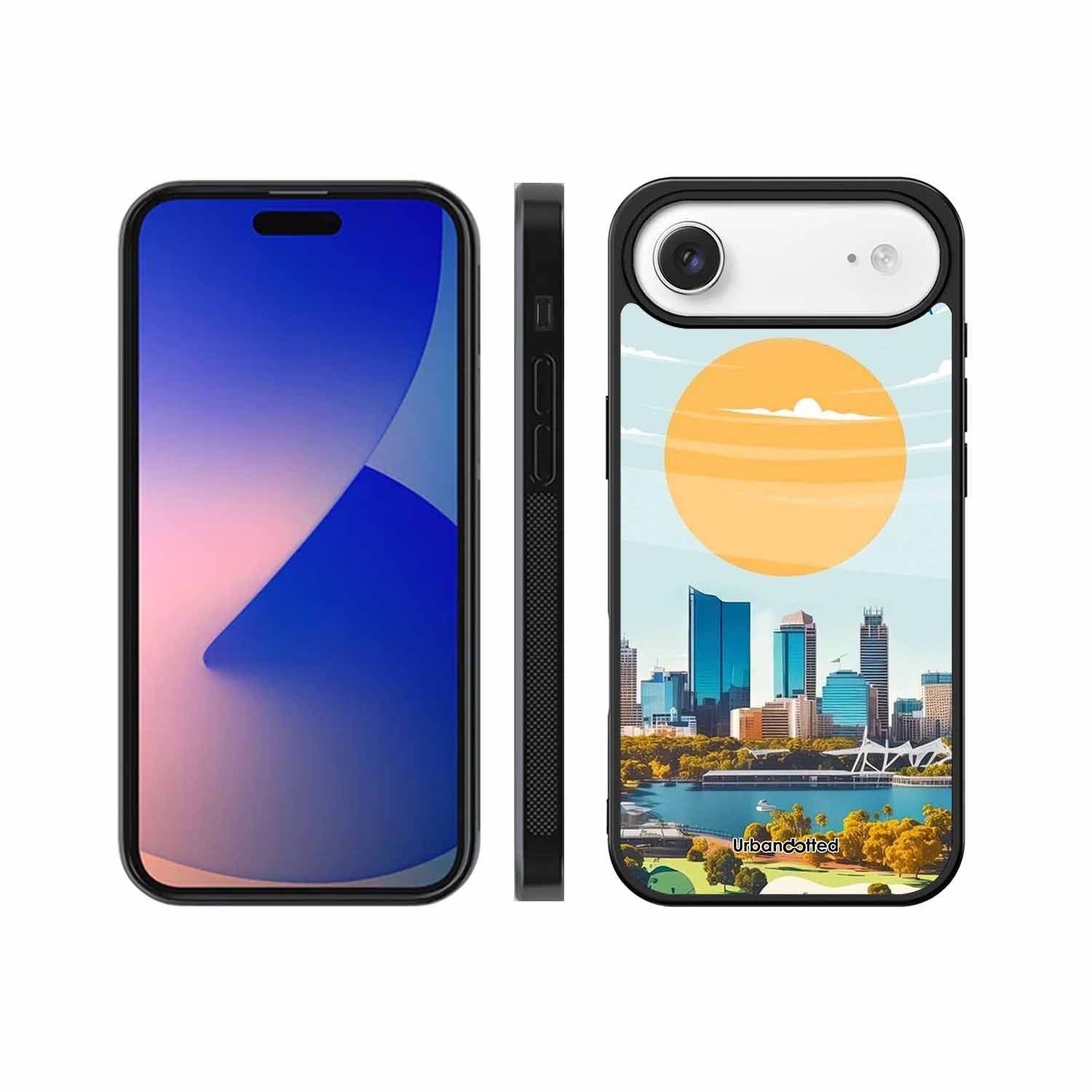 Western Australia Cityscape Glass Case For iPhone Air