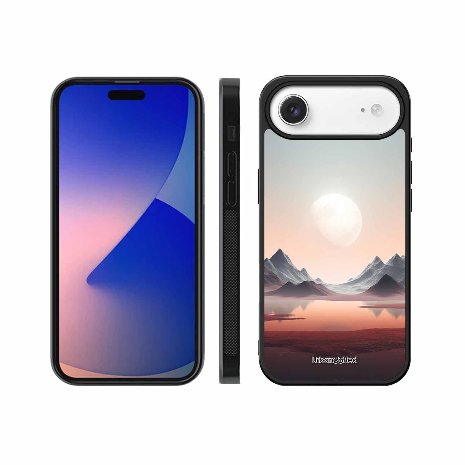 Tranquil Landscape Reflection Glass Case For iPhone Air