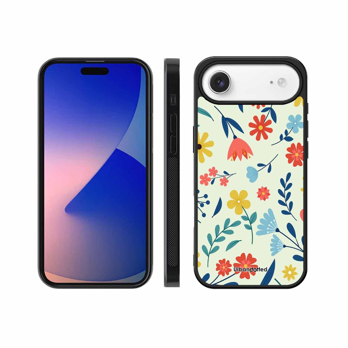 Colorful Wildflower Meadow Glass Case For iPhone Air