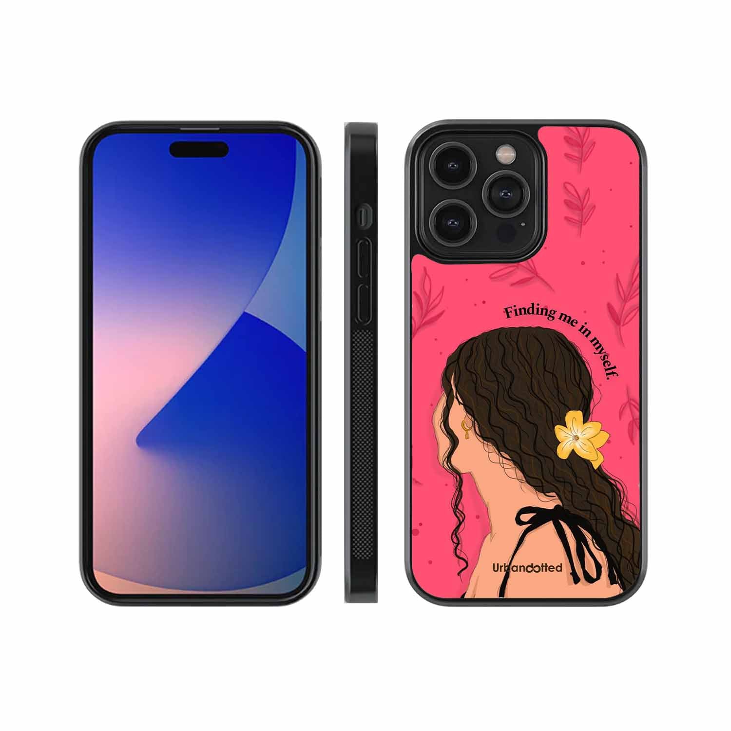 Find Me in Your Self Glass Case For iPhone 16 Pro