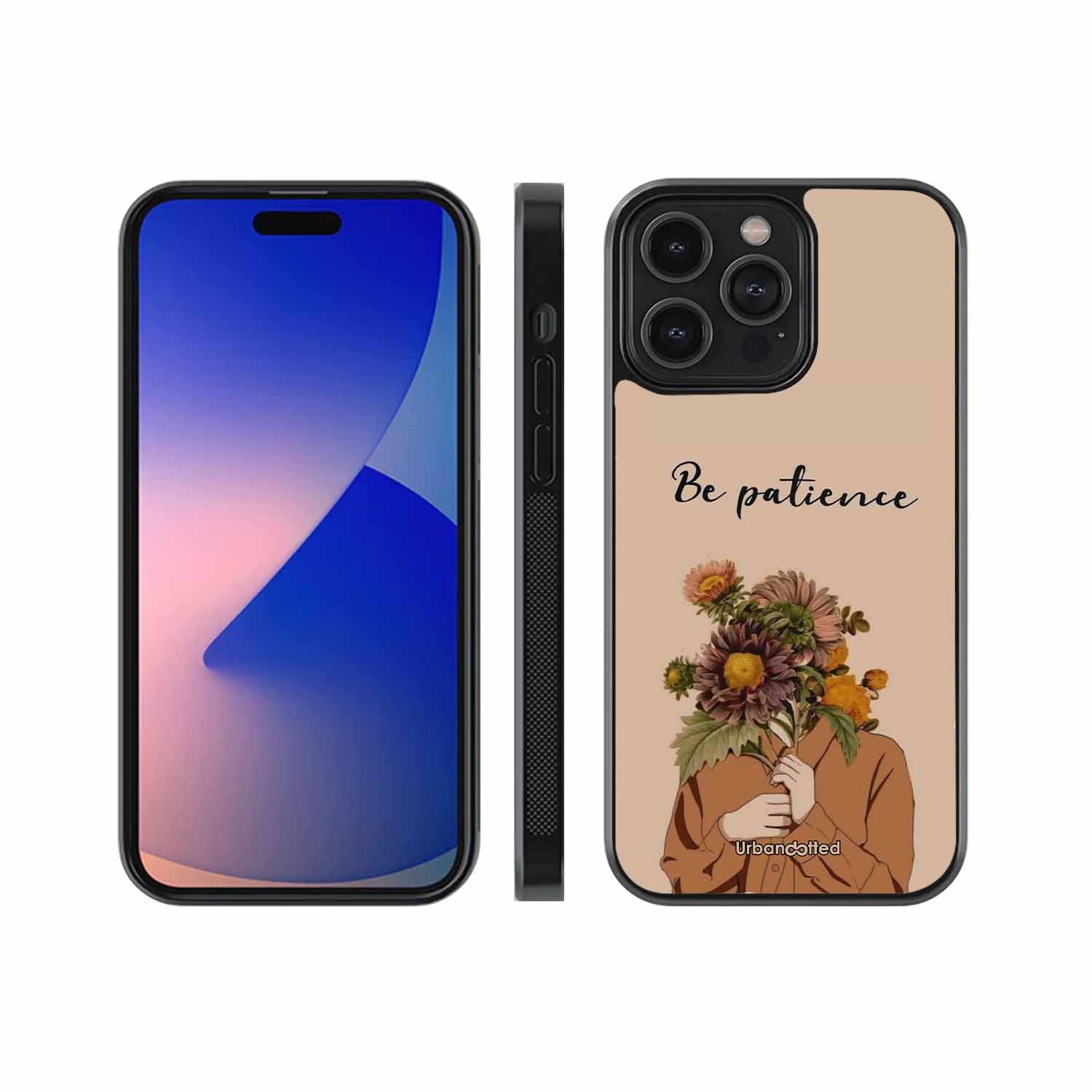 Gentle Bloom Patience Glass Case For iPhone 12 Pro Max