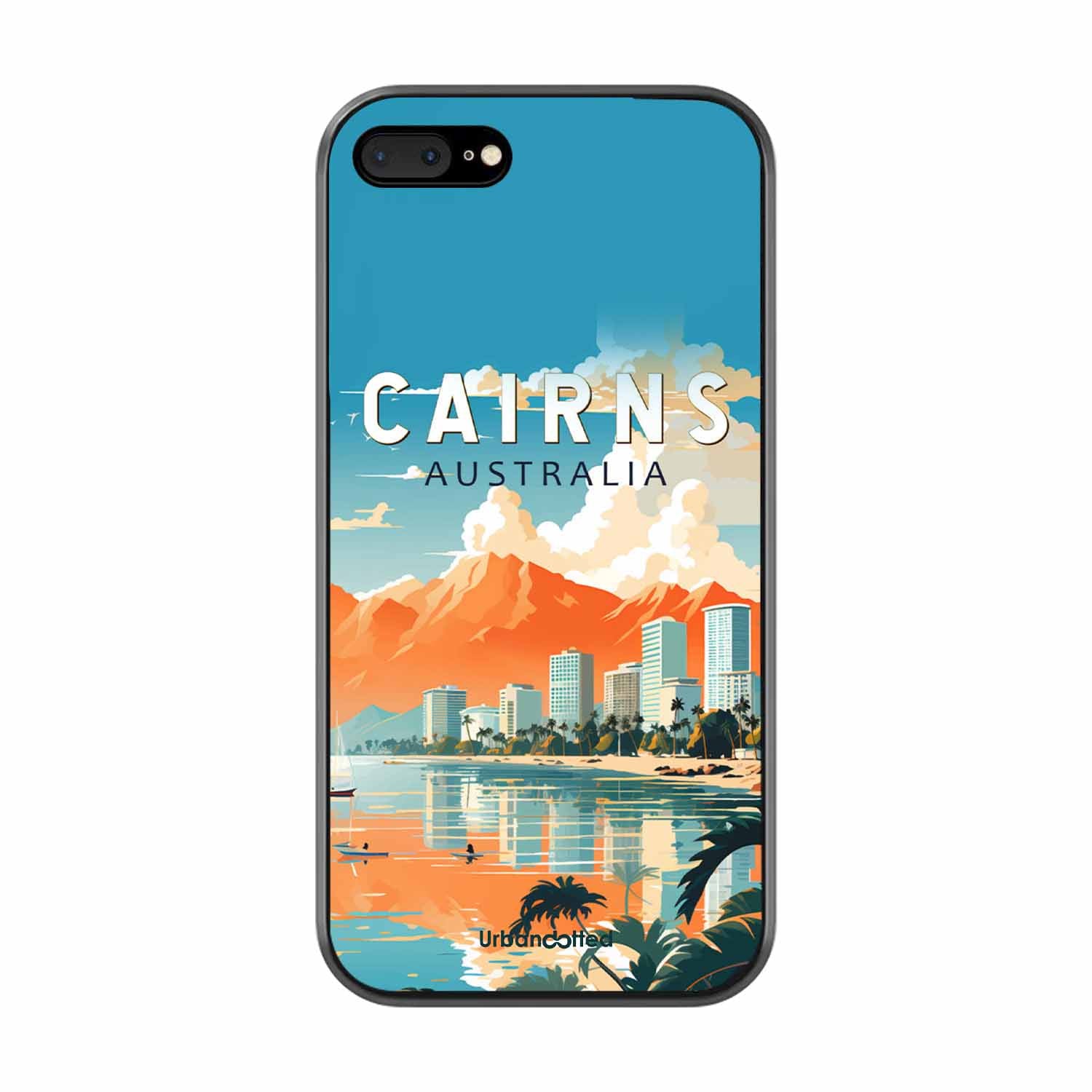 Cairns Australia Glass Case For iPhone 7 Plus