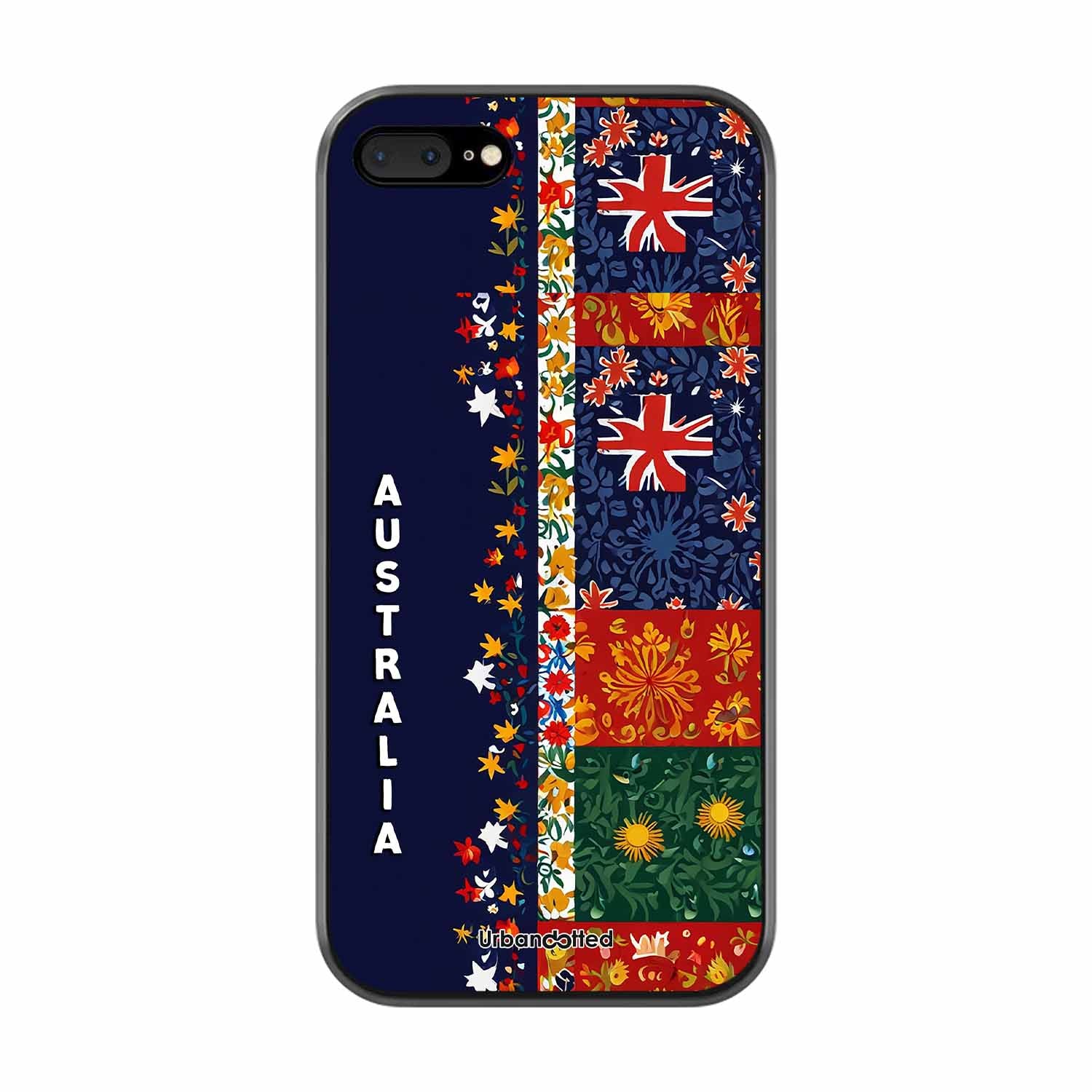 Australian National Pride Glass Case For iPhone 7 Plus