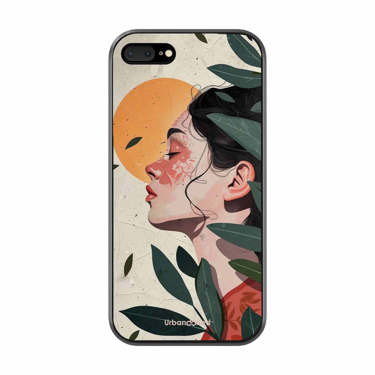 Nature's Embrace Glass Case For iPhone 7 Plus