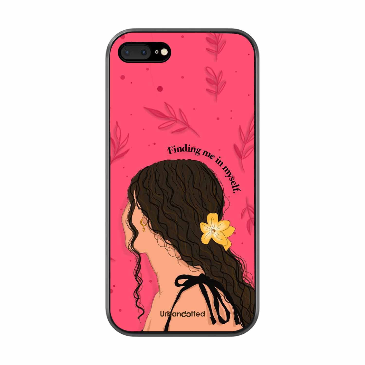 Find Me in Your Self Glass Case For iPhone 7 Plus