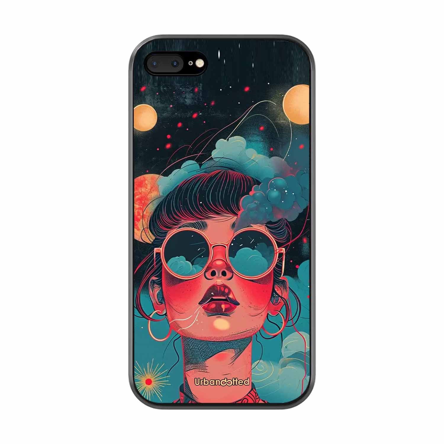 Starry Eyed Wonder Glass Case For iPhone 7 Plus