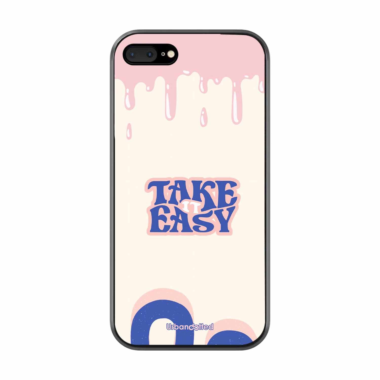 Take It Easy Drip Glass Case For iPhone 7 Plus