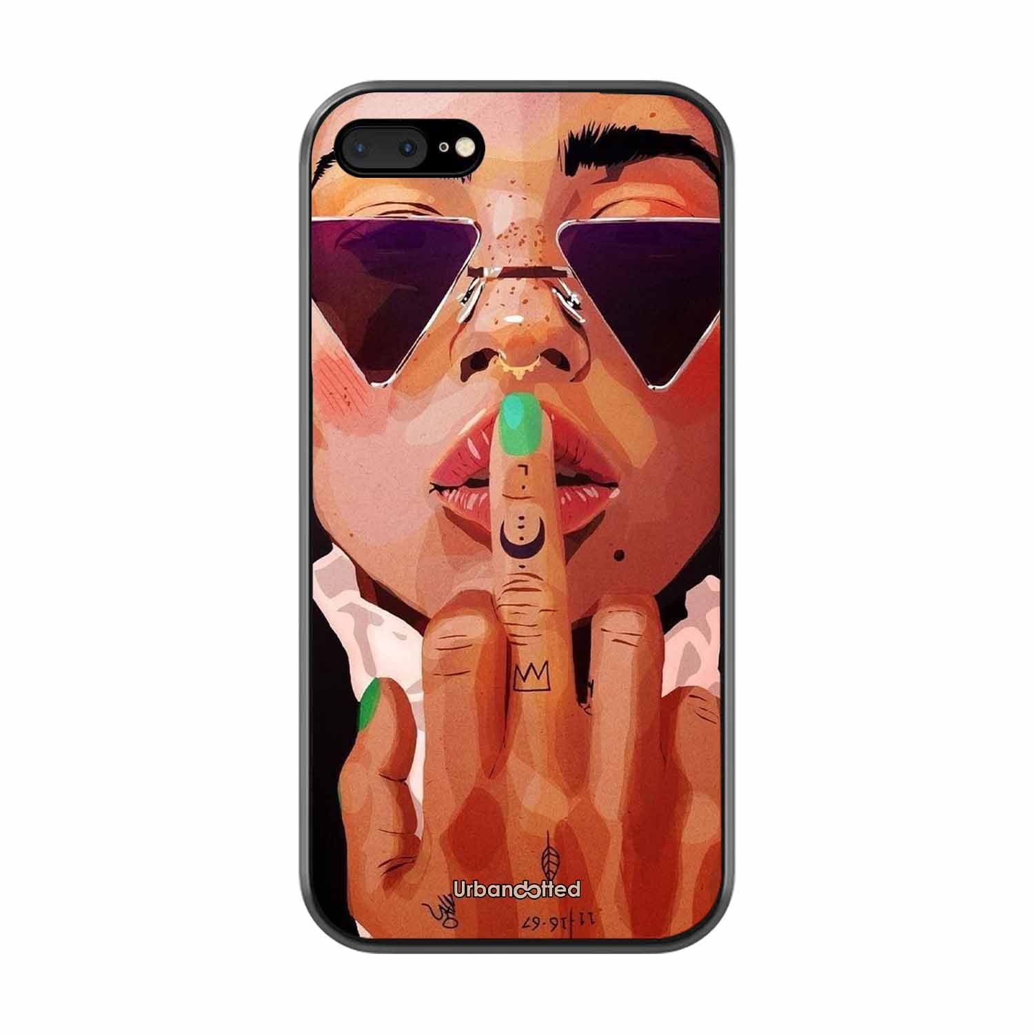 Unfiltered Attitude Glass Case For iPhone 7 Plus