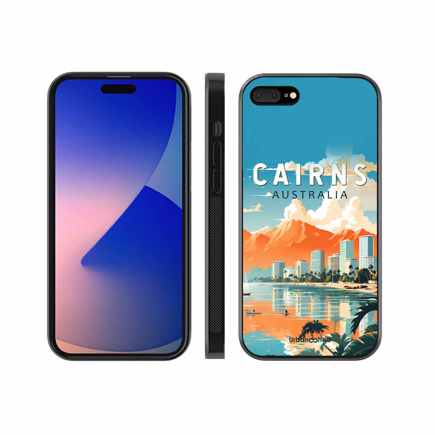 Cairns Australia Glass Case For iPhone 7 Plus