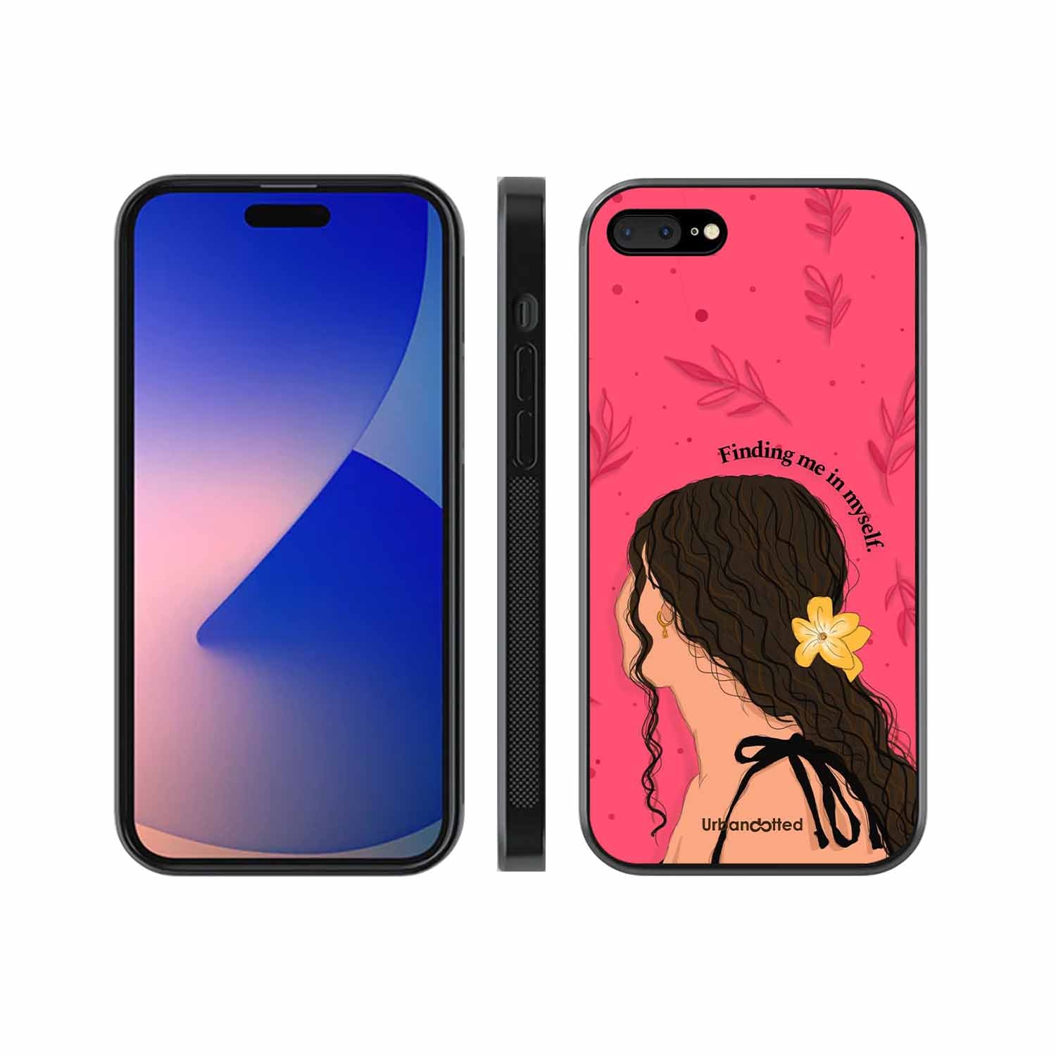 Find Me in Your Self Glass Case For iPhone 7 Plus