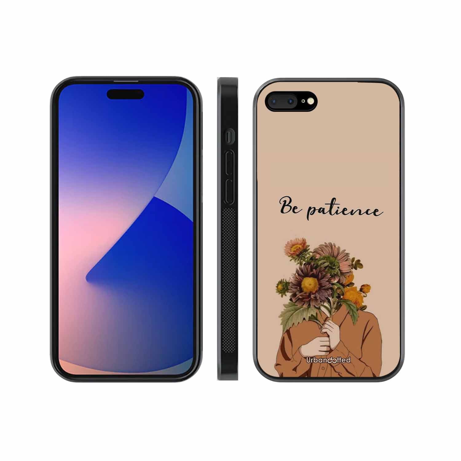 Gentle Bloom Patience Glass Case For iPhone 7 Plus