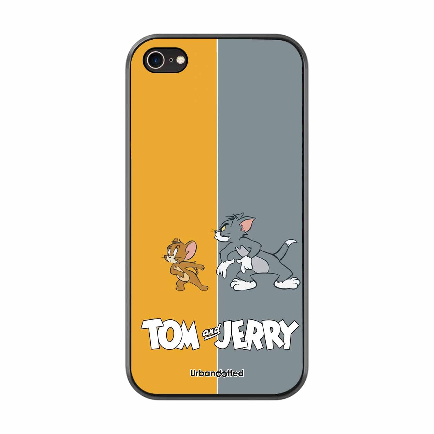 Tom and Jerry Chase Glass Case For iPhone 7