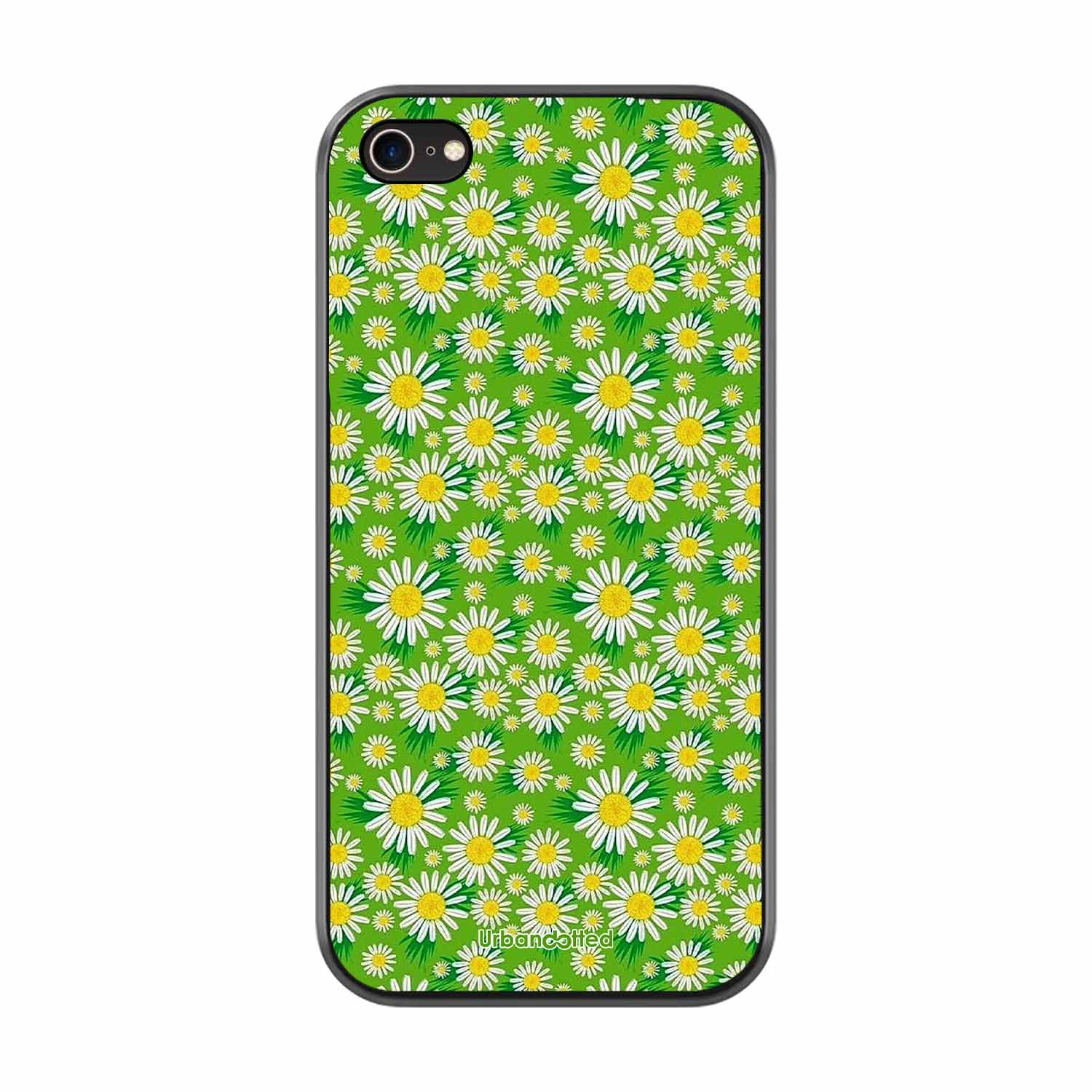 Cheerful Daisy Glass Case For iPhone 7