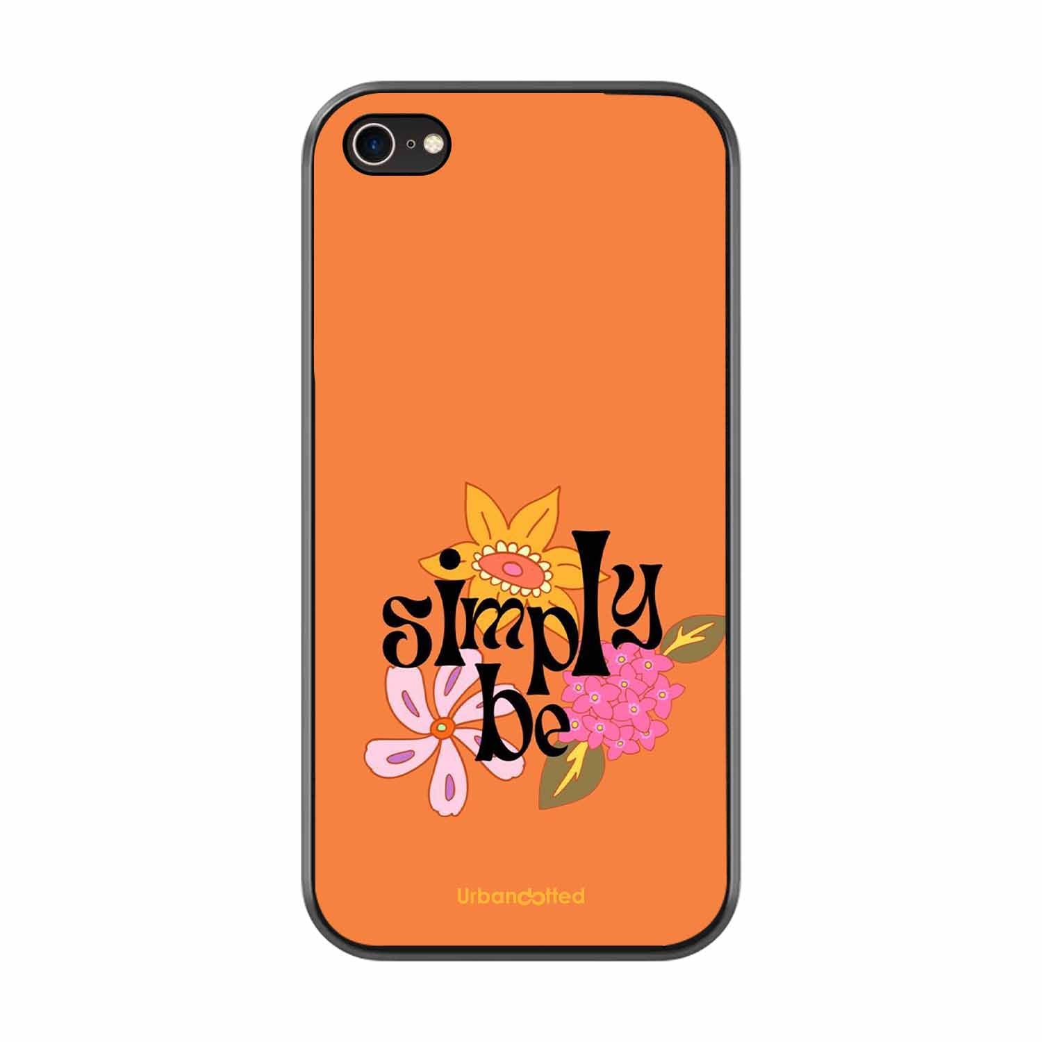 Simply Be Floral Glass Case For iPhone 7
