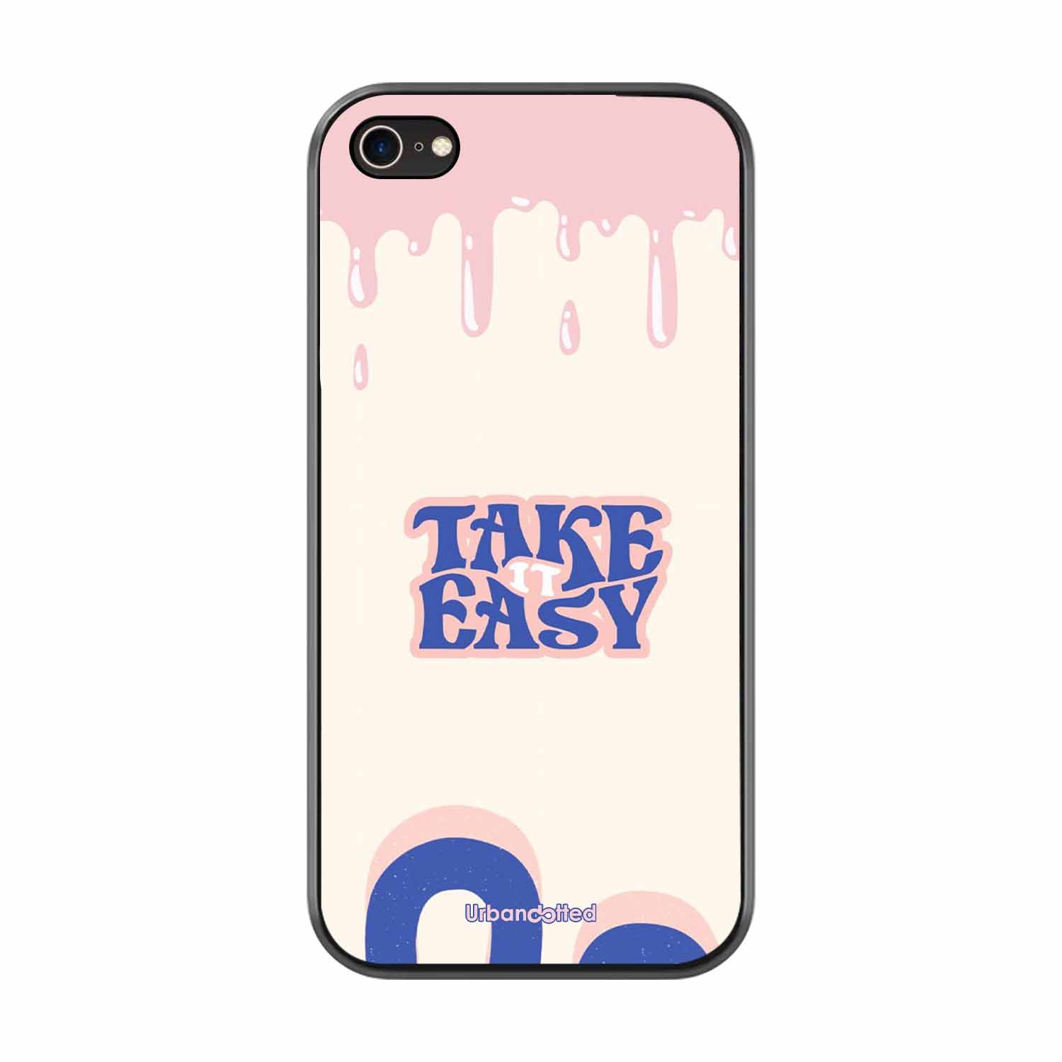 Take It Easy Drip Glass Case For iPhone 7