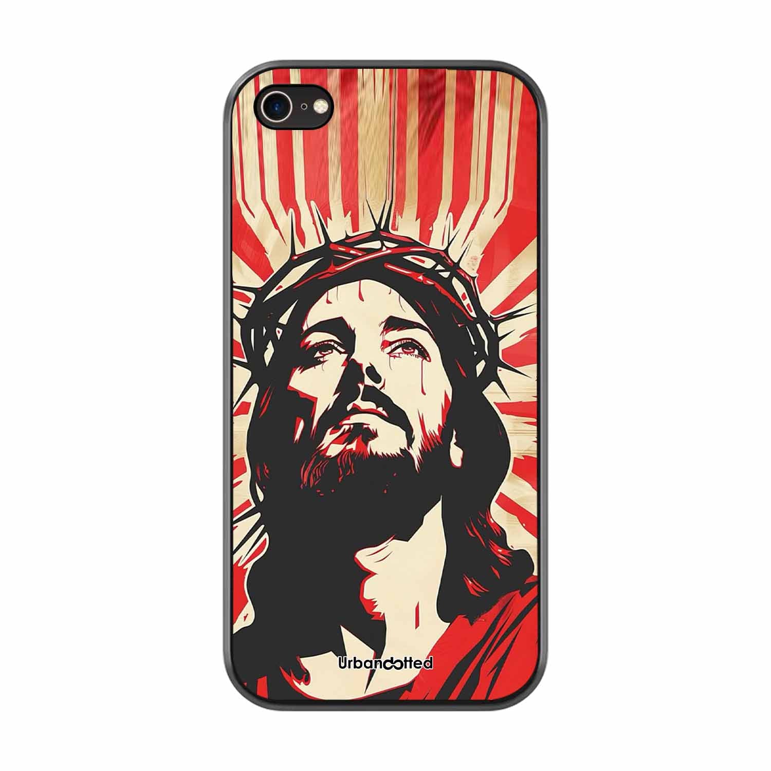 Spiritual Art Glass Case For iPhone 7