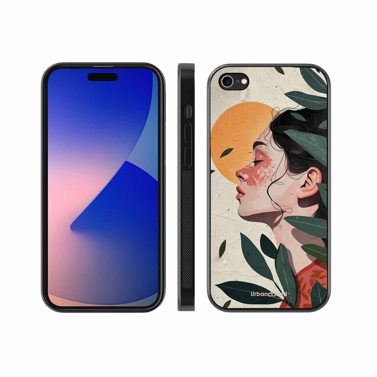 Nature's Embrace Glass Case For iPhone 7