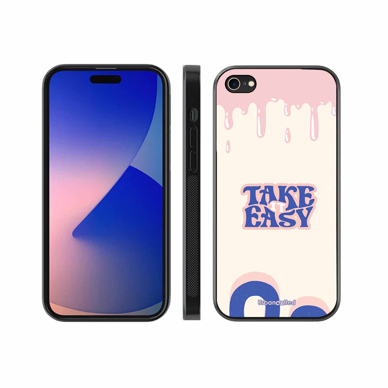 Take It Easy Drip Glass Case For iPhone 7