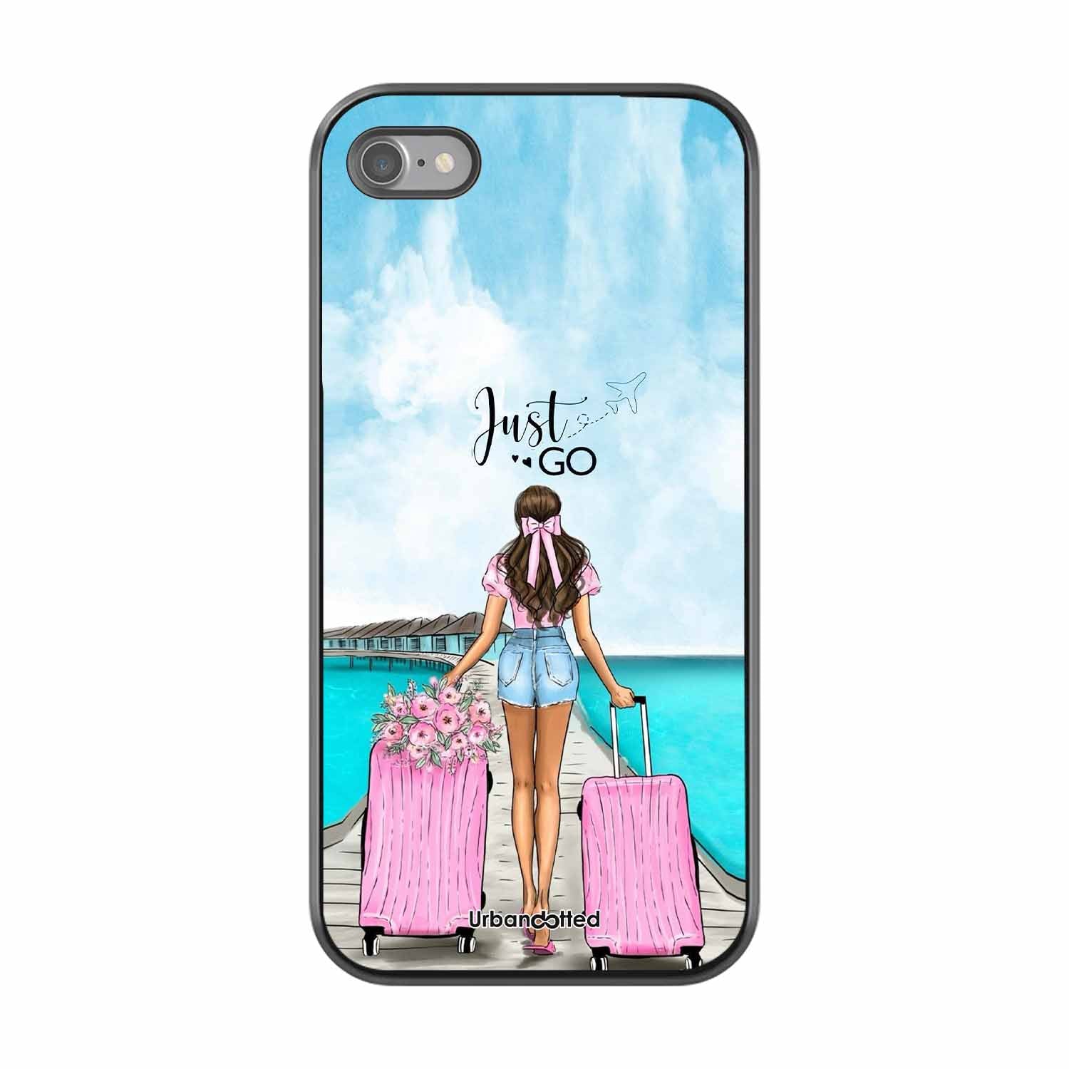 Just Go Travel Glass Case For iPhone SE 2022