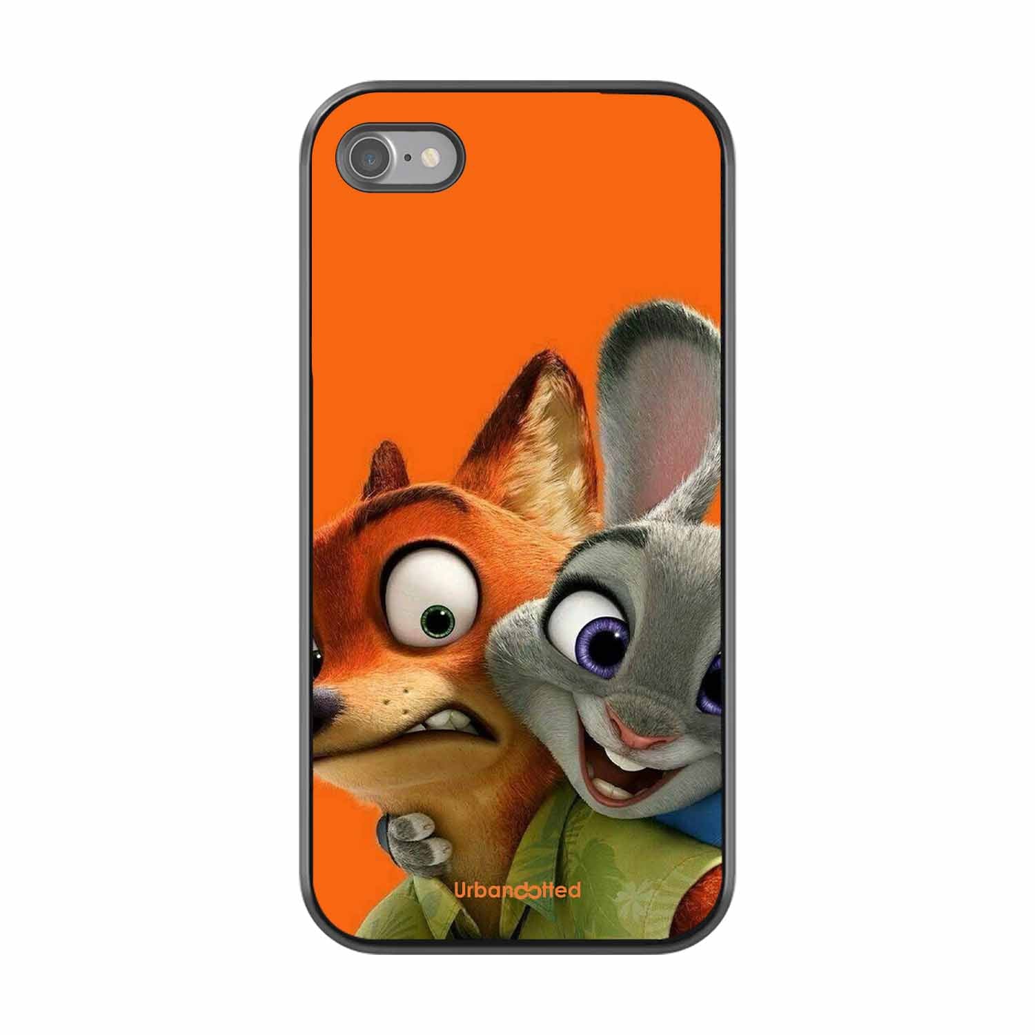 Zootopia Friends Glass Case For iPhone SE 2022