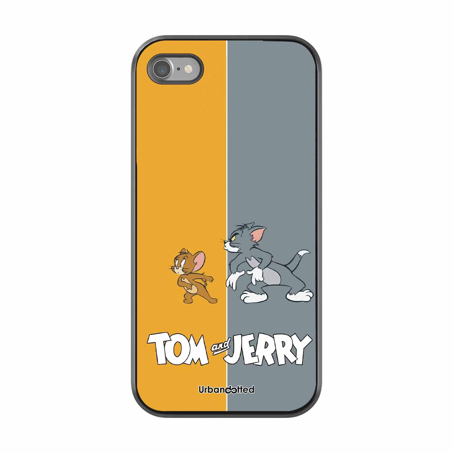 Tom and Jerry Chase Glass Case For iPhone SE 2022