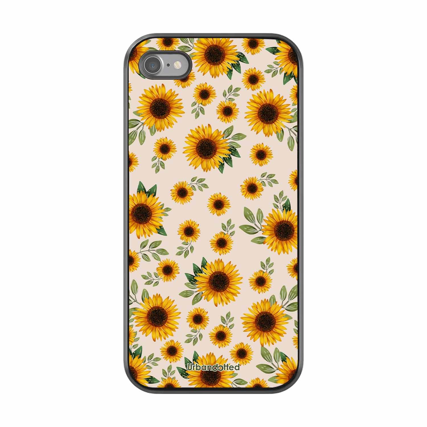 Summer Sunflowers Glass Case For iPhone SE 2022