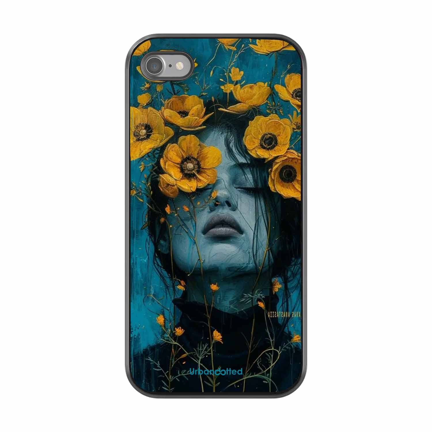 Wildflower Spirit Glass Case For iPhone SE 2022