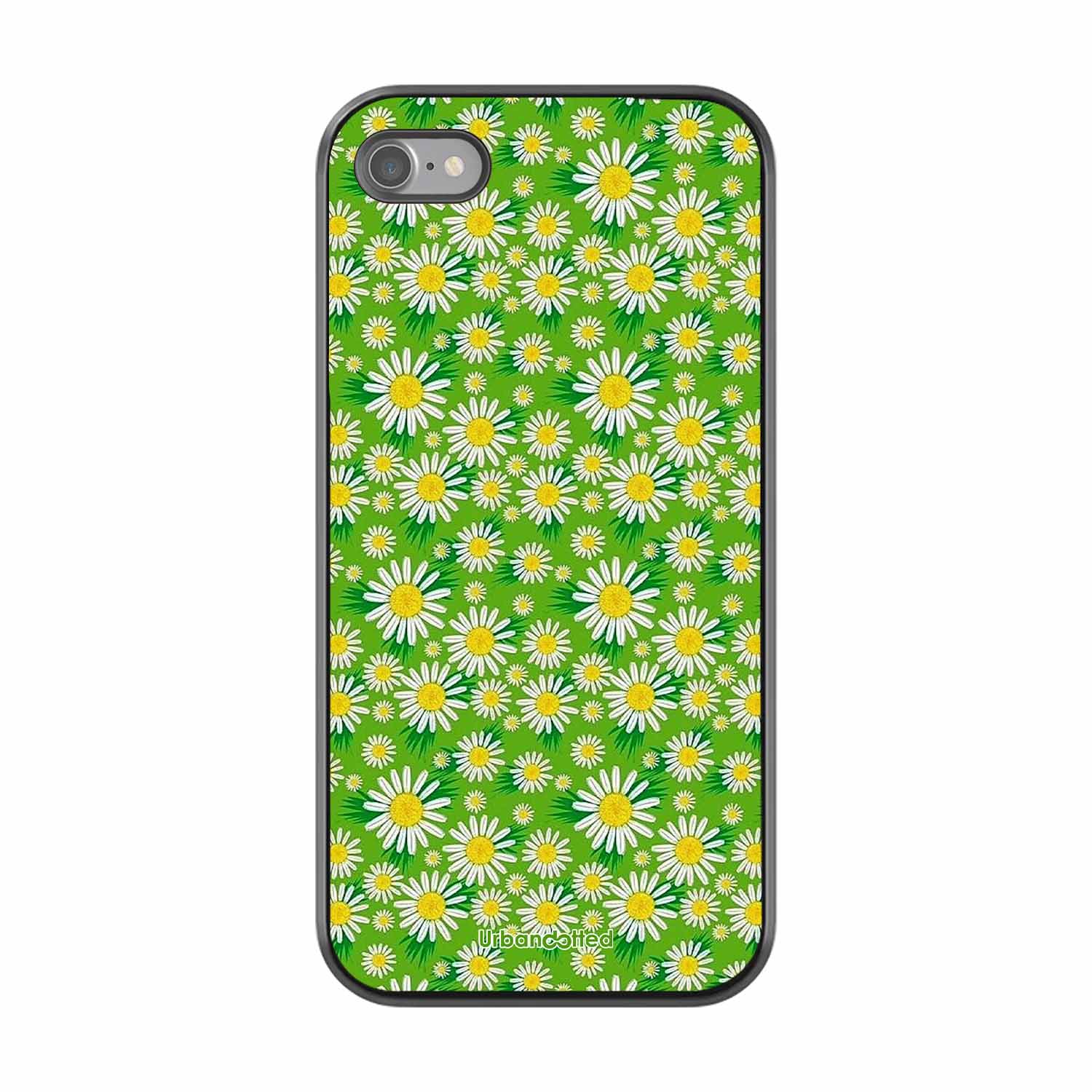 Cheerful Daisy Glass Case For iPhone SE 2022