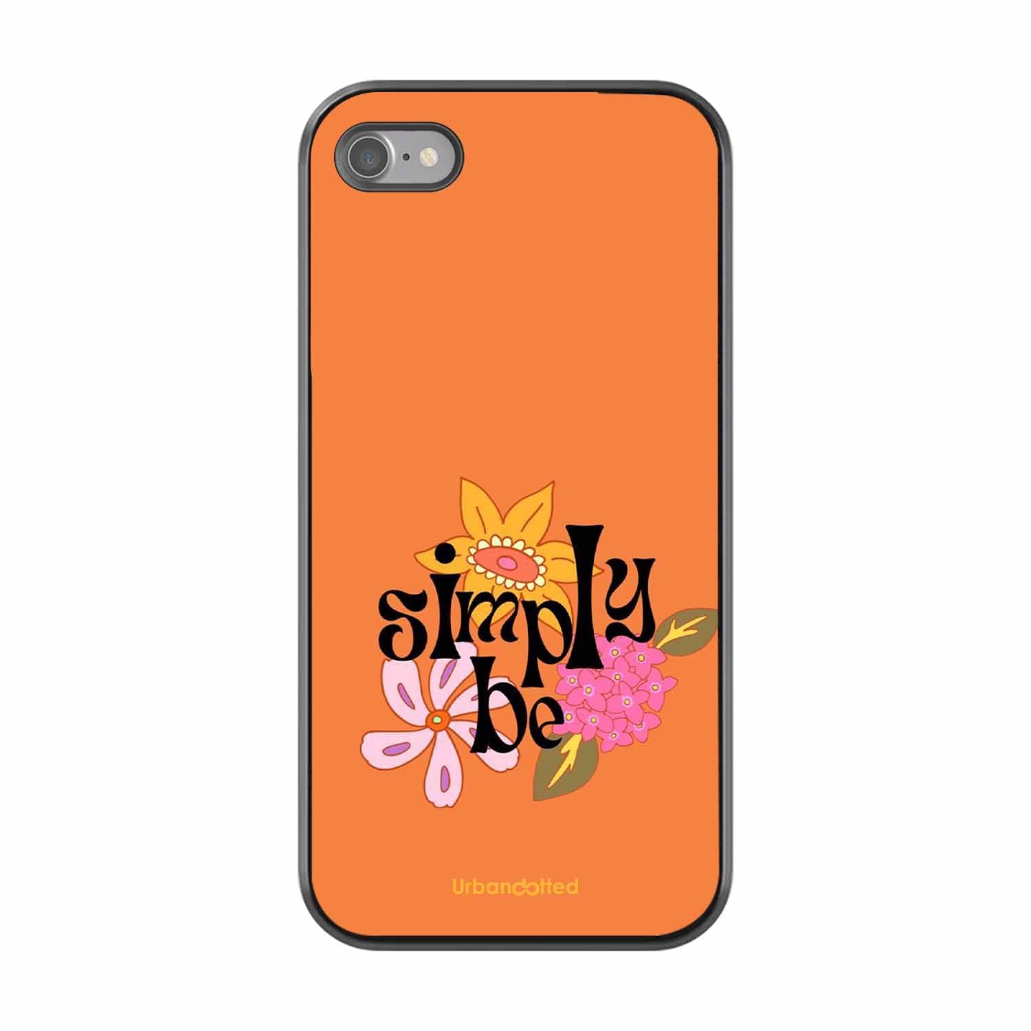 Simply Be Floral Glass Case For iPhone SE 2022