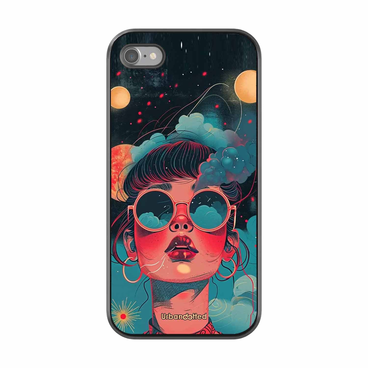 Starry Eyed Wonder Glass Case For iPhone SE 2022