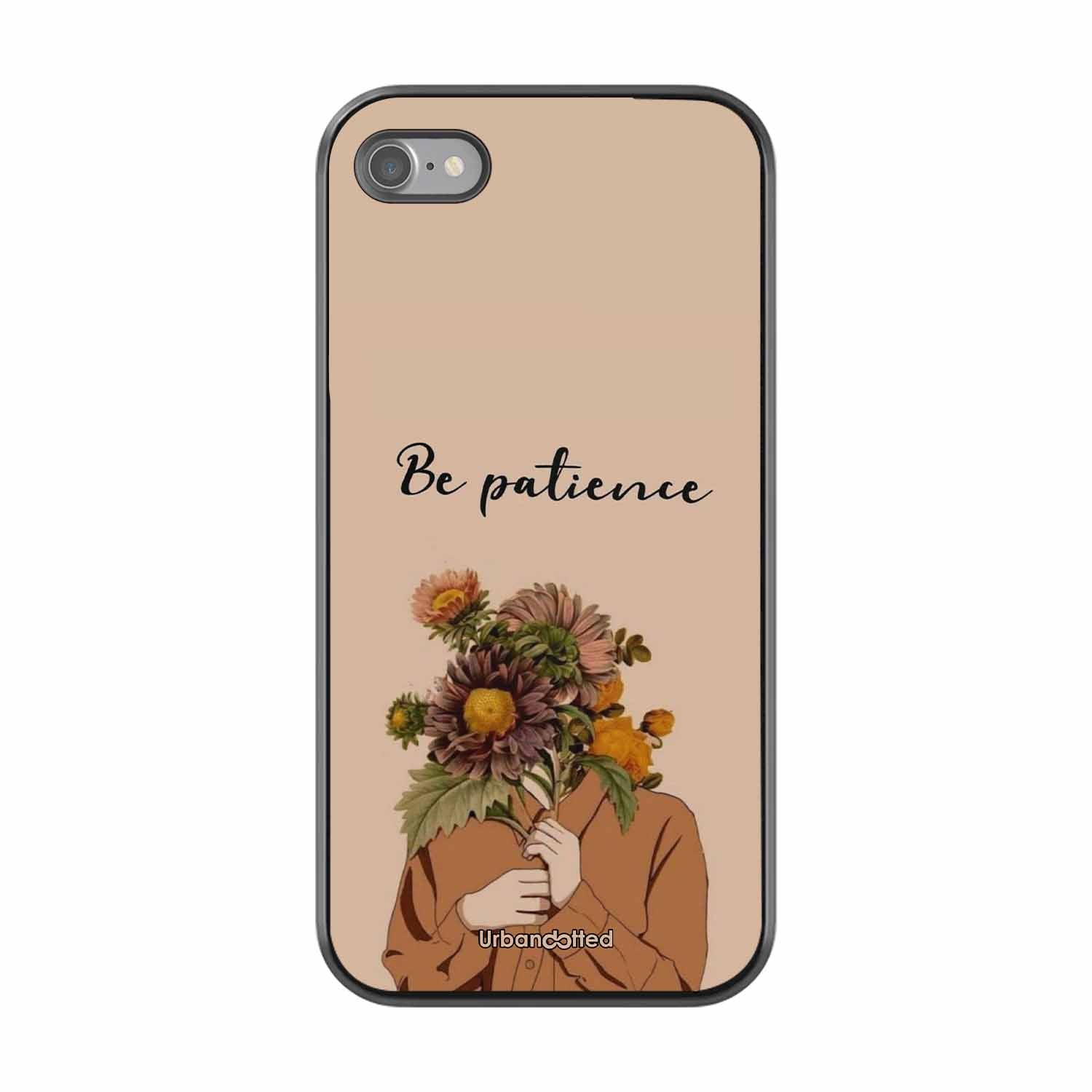 Gentle Bloom Patience Glass Case For iPhone SE 2022