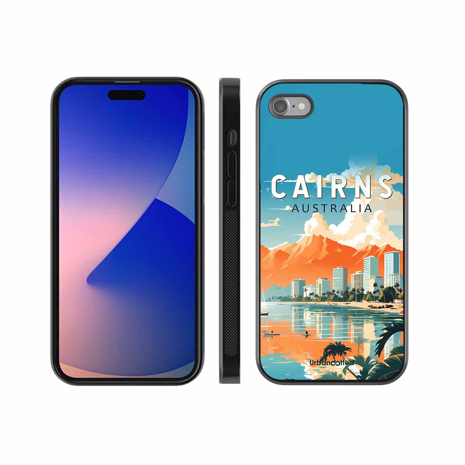 Cairns Australia Glass Case For iPhone SE 2022