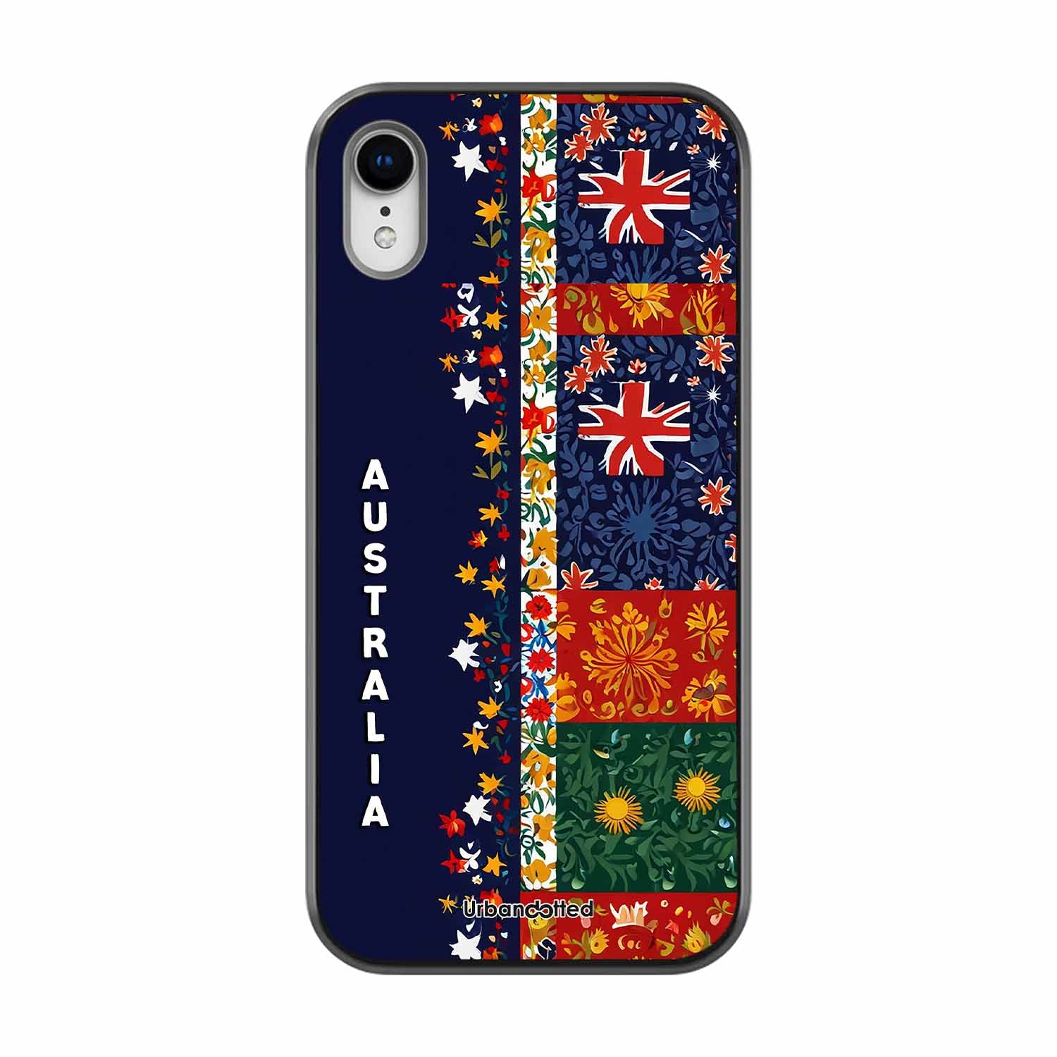 Australian National Pride Glass Case For iPhone XR