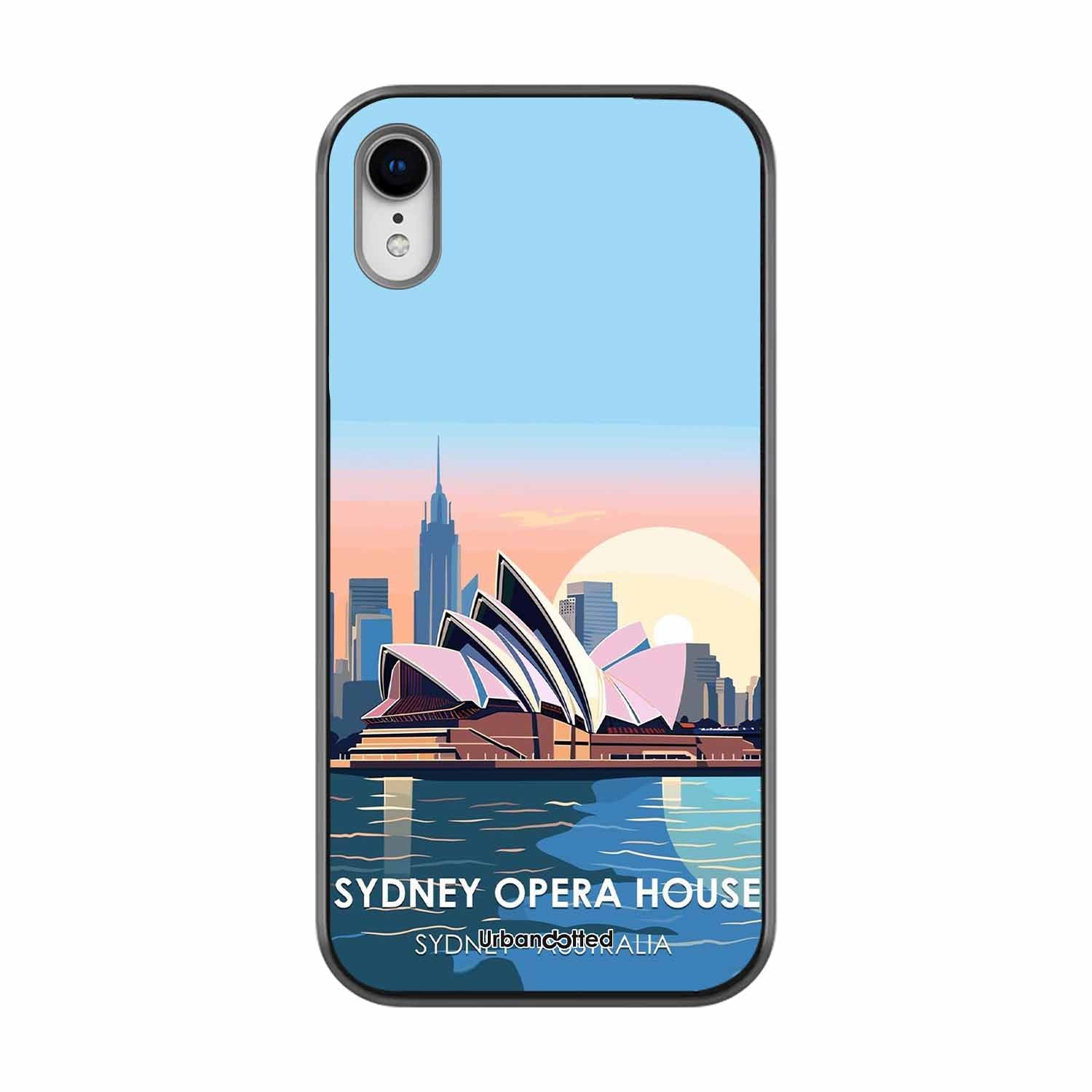Sydney Opera House Sunrise Glass Case For iPhone XR