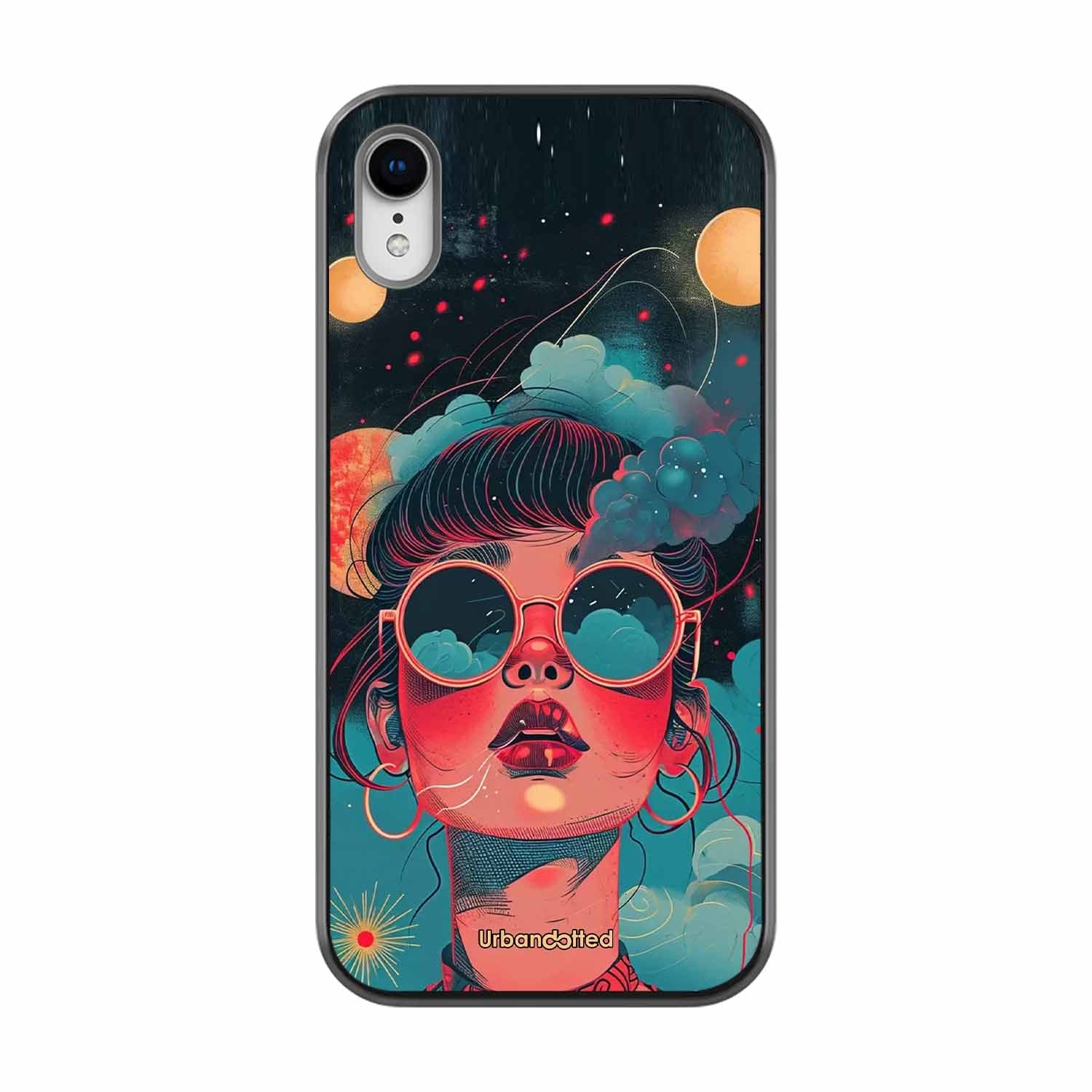 Starry Eyed Wonder Glass Case For iPhone XR