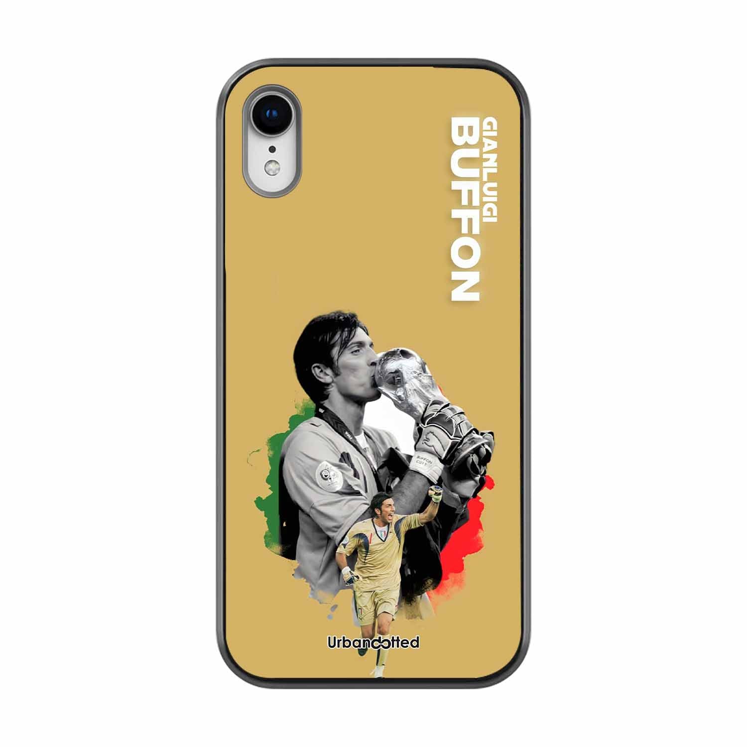 Gianluigi Buffon Legend Glass Case For iPhone XR