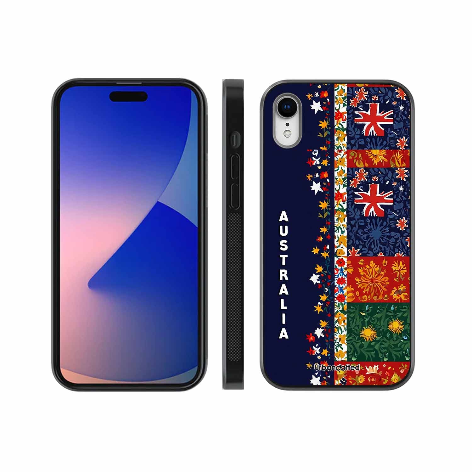 Australian National Pride Glass Case For iPhone XR