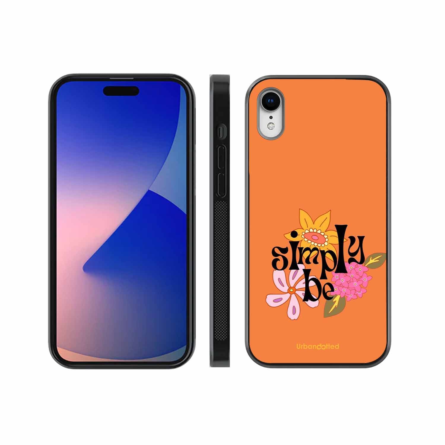 Simply Be Floral Glass Case For iPhone XR