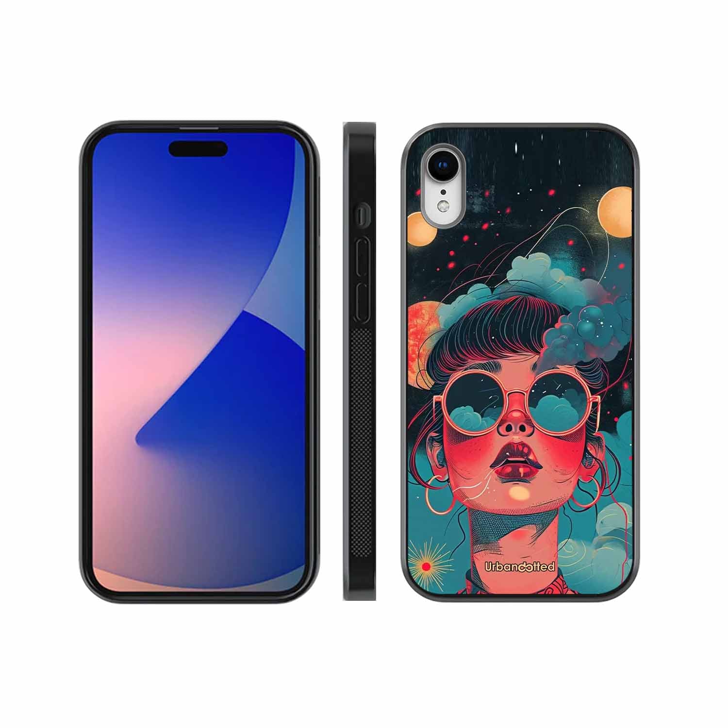 Starry Eyed Wonder Glass Case For iPhone XR